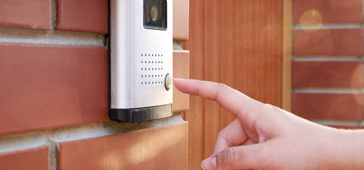 apartment door buzzer installation in Livingston