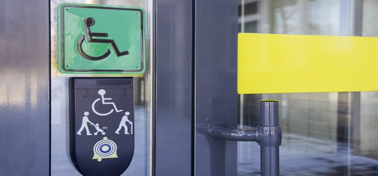 automatic handicap door opener in Livingston