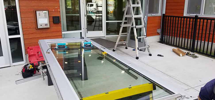 storefront door glass replacement Livingston
